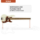 Used TB-4P Bass (Pearl White) Bass