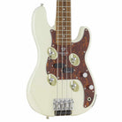 TB-4P Bass Guitar-Pearl White-Traveler Guitar® (front detail)