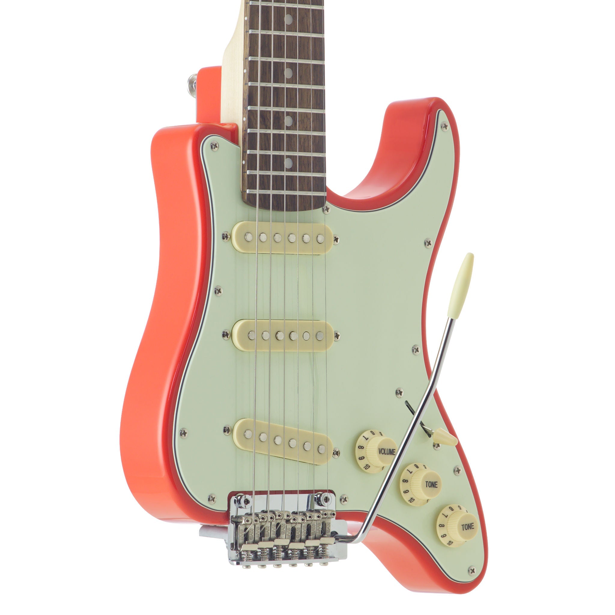 Used Travelcaster Deluxe (Fiesta Red) Electric Guitar