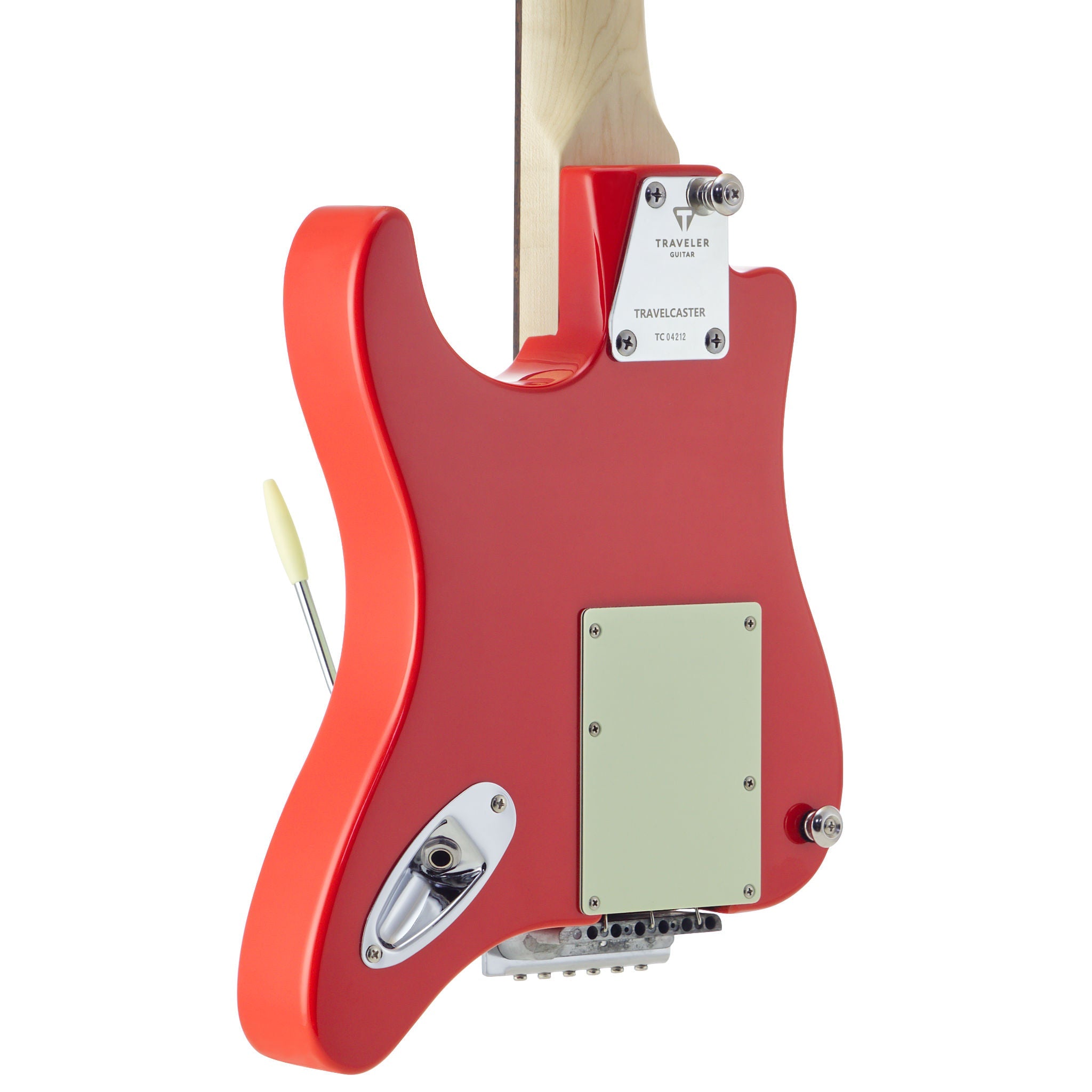 Used Travelcaster Deluxe (Fiesta Red) Electric Guitar