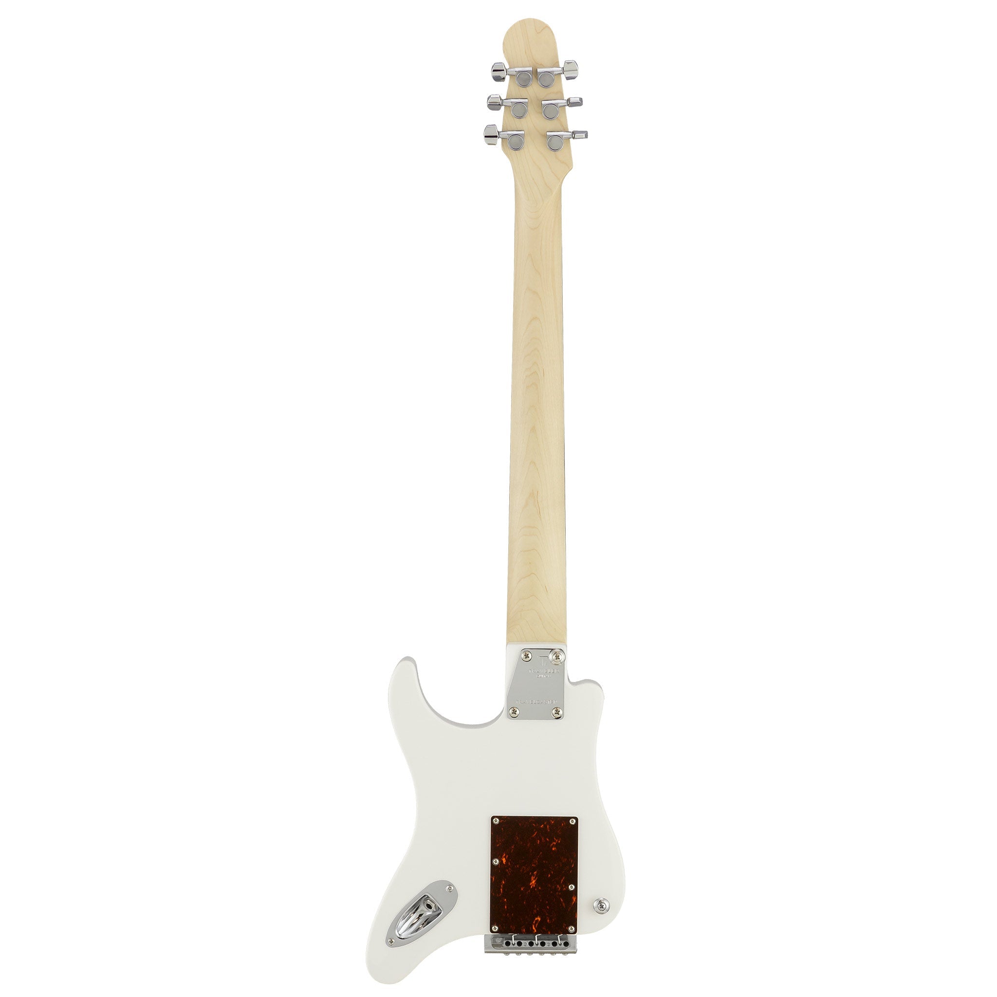 Used Travelcaster Deluxe (Gloss White/Tortoise) Electric Guitar