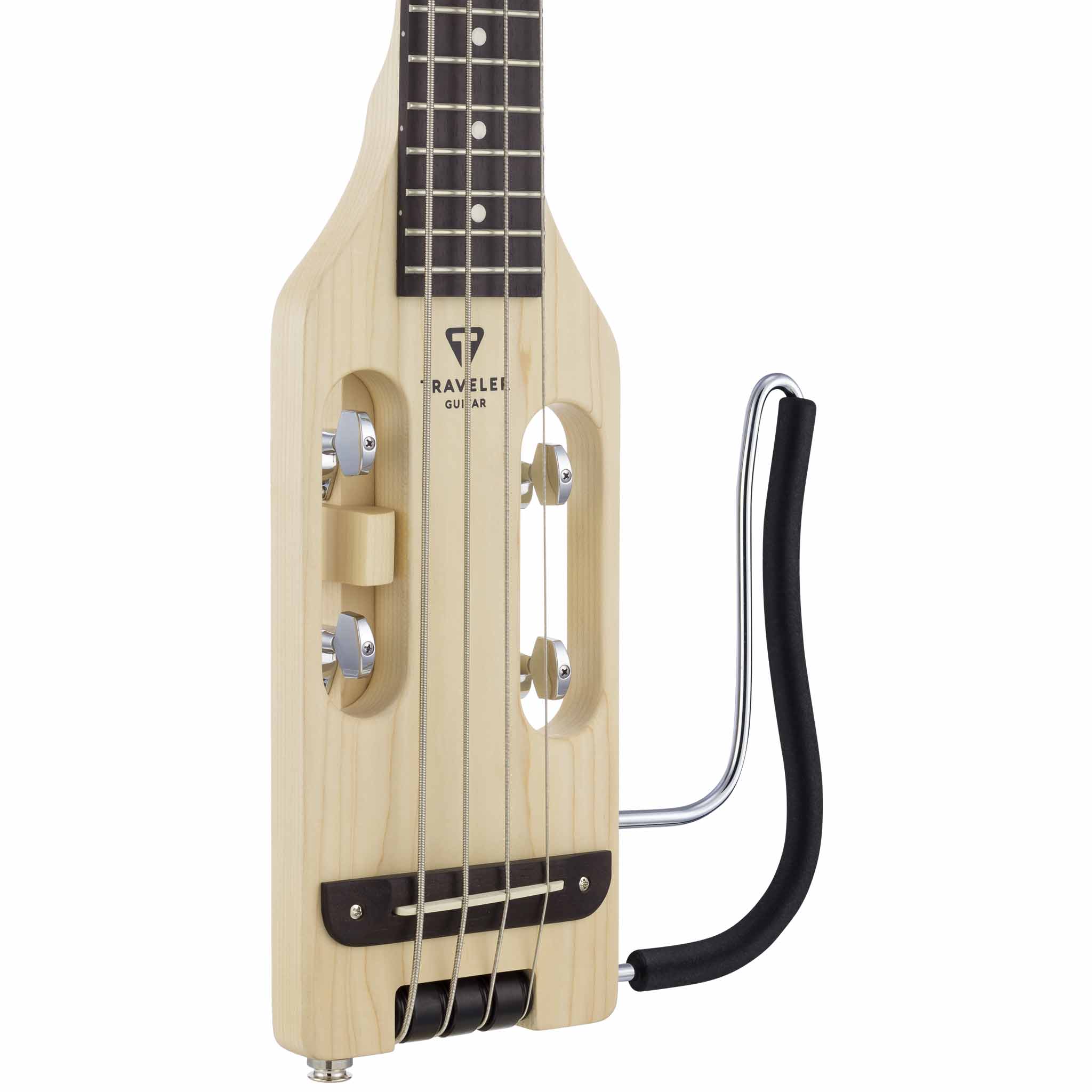 Ultra-Light Bass Guitar-Maple-Traveler Guitar® (front detail)