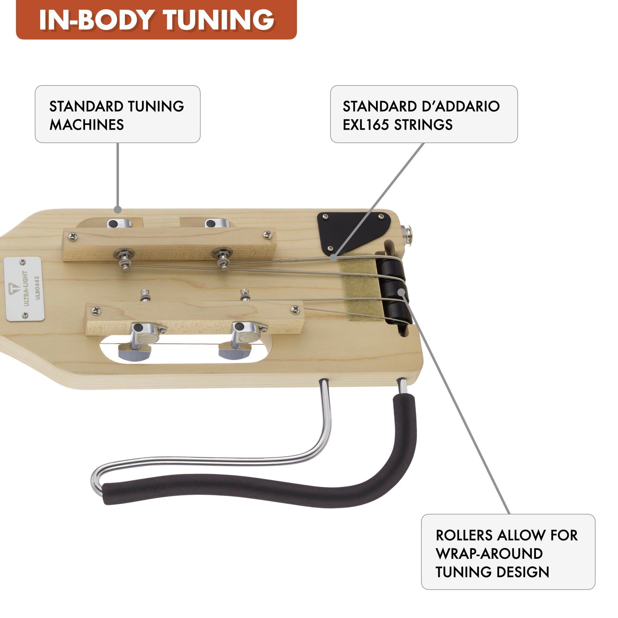 Used Ultra-Light Bass (Maple) Bass