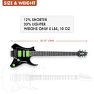 Used Vaibrant® Deluxe V88X (Cosmic Black) Electric Guitar