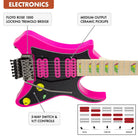 Used Vaibrant® Deluxe V88X (Hot Pink) Electric Guitar