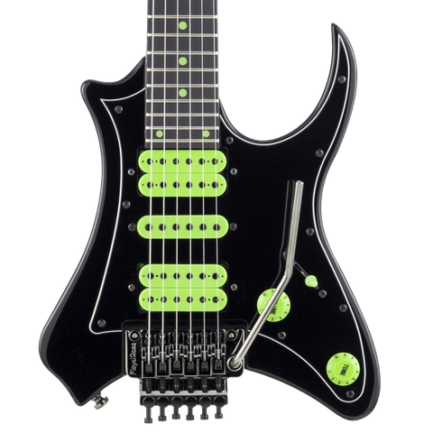 Traveler Guitar Vaibrant Deluxe V88X Travel Electric Guitar w