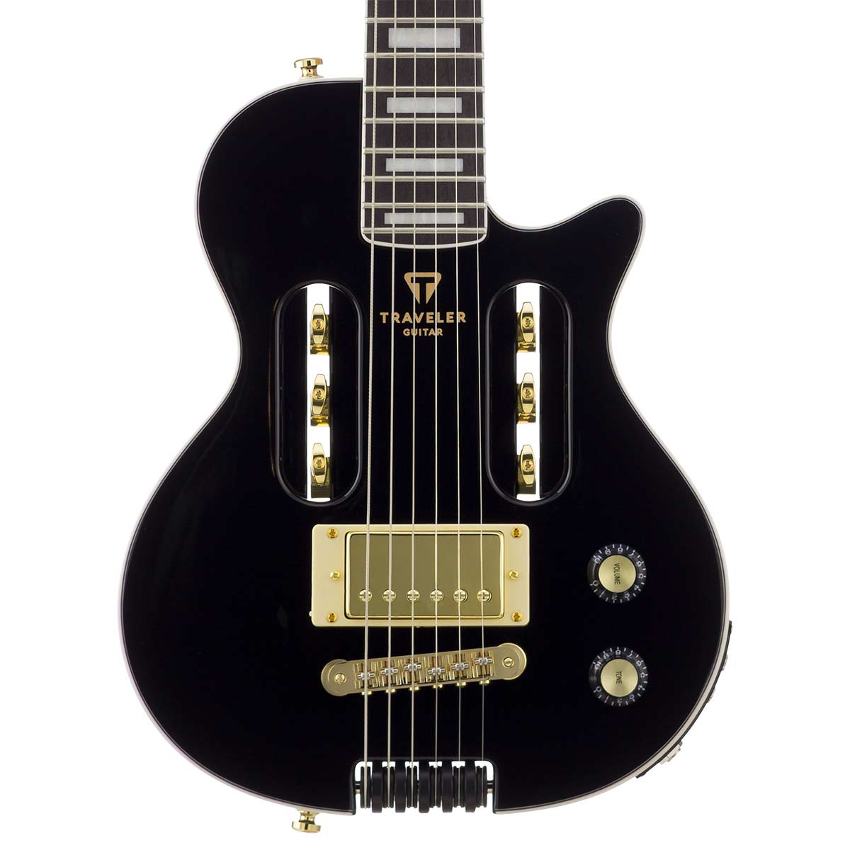 EG-1 Mod-X (Matte Black) | Full-Scale Electric Travel Guitar