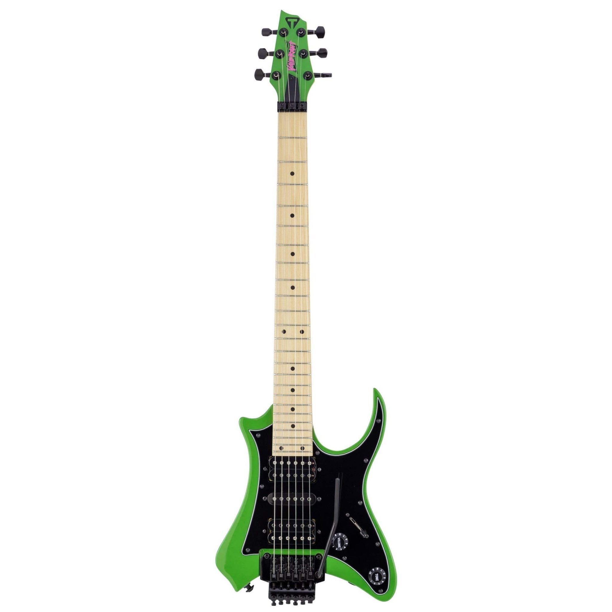 B-Stock Vaibrant® Standard V88S (Slime Green) Electric Guitar