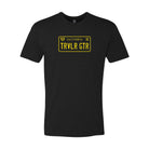 Traveler Guitar Origin License Plate Tee Apparel