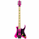 Used Vaibrant® Deluxe V88X (Hot Pink) Electric Guitar