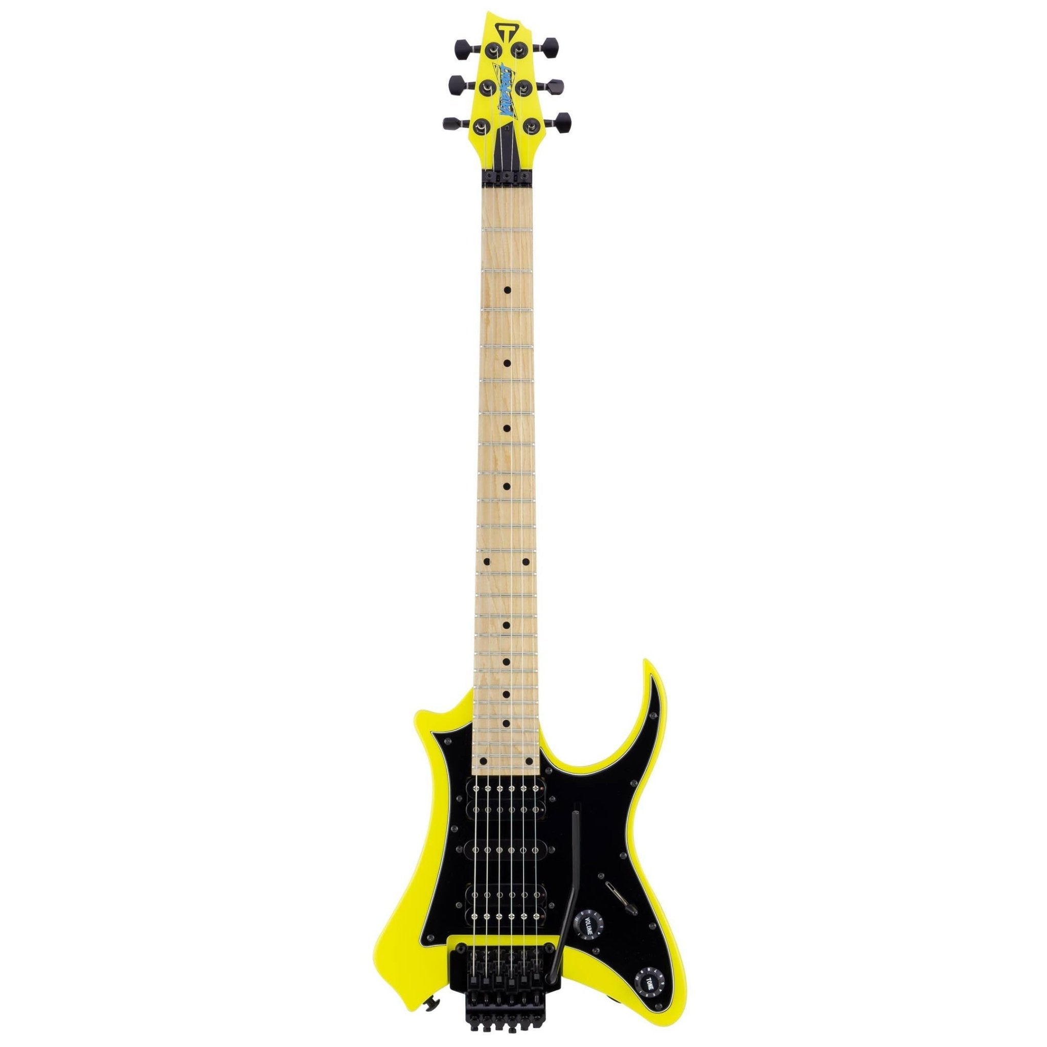Used Vaibrant® Standard V88S (Electric Yellow) Electric Guitar